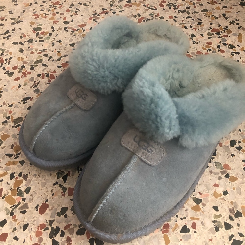 Ugg Disquette Slippers, blue W7.5